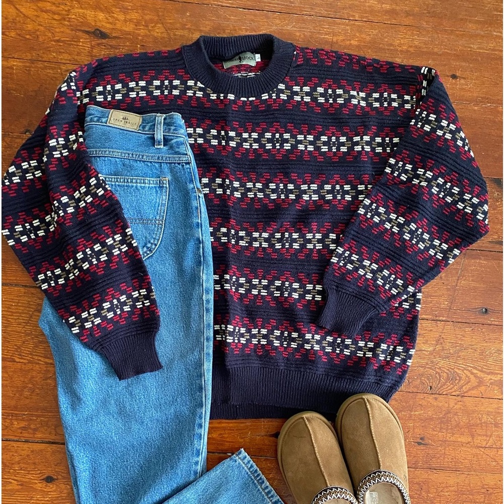 Vintage grandpa sweater